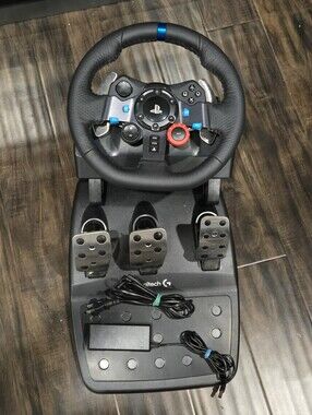 Logitech G29 Driv8ng Force Racing Wheel/pedals Ps3/Ps4